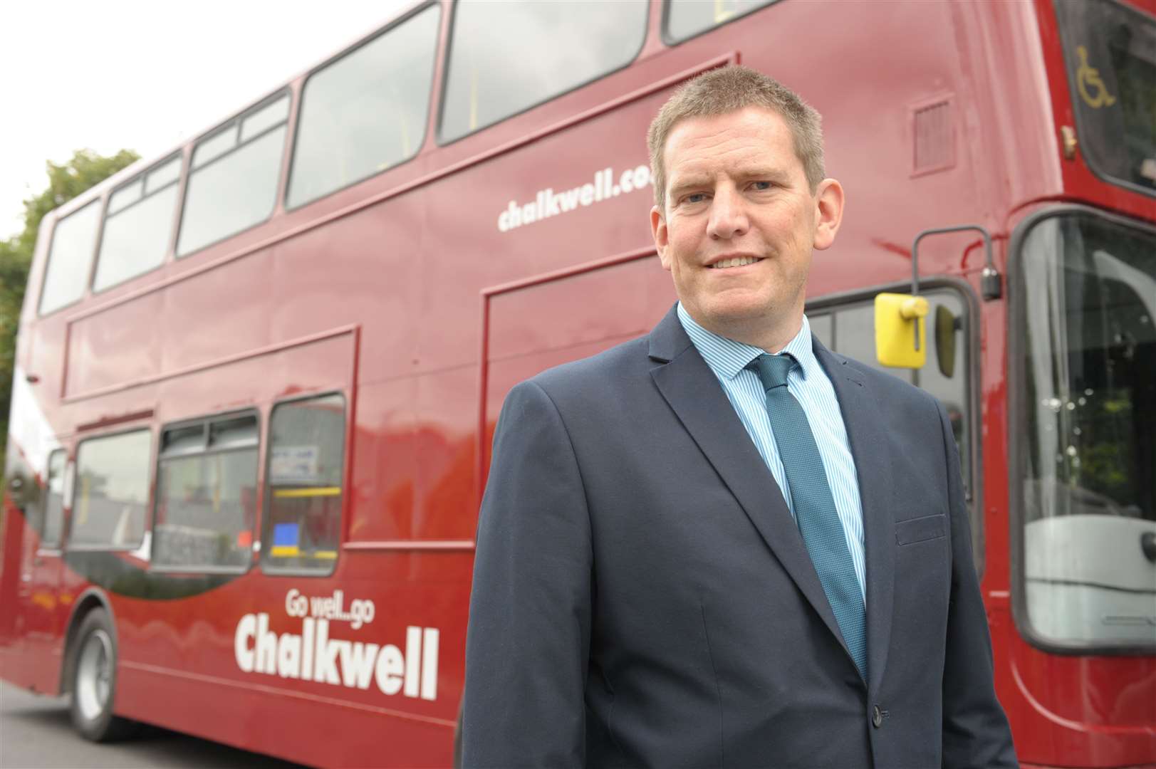 Roland Eglinton, managing director of Chalkwell Coach Hire