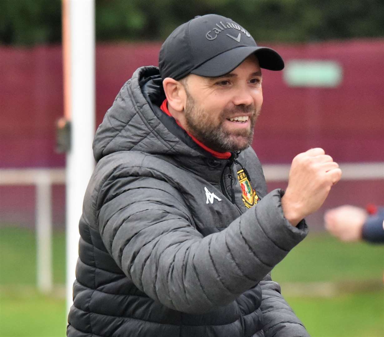 Sittingbourne manager Darren Blackburn Picture: Ken Medwyn