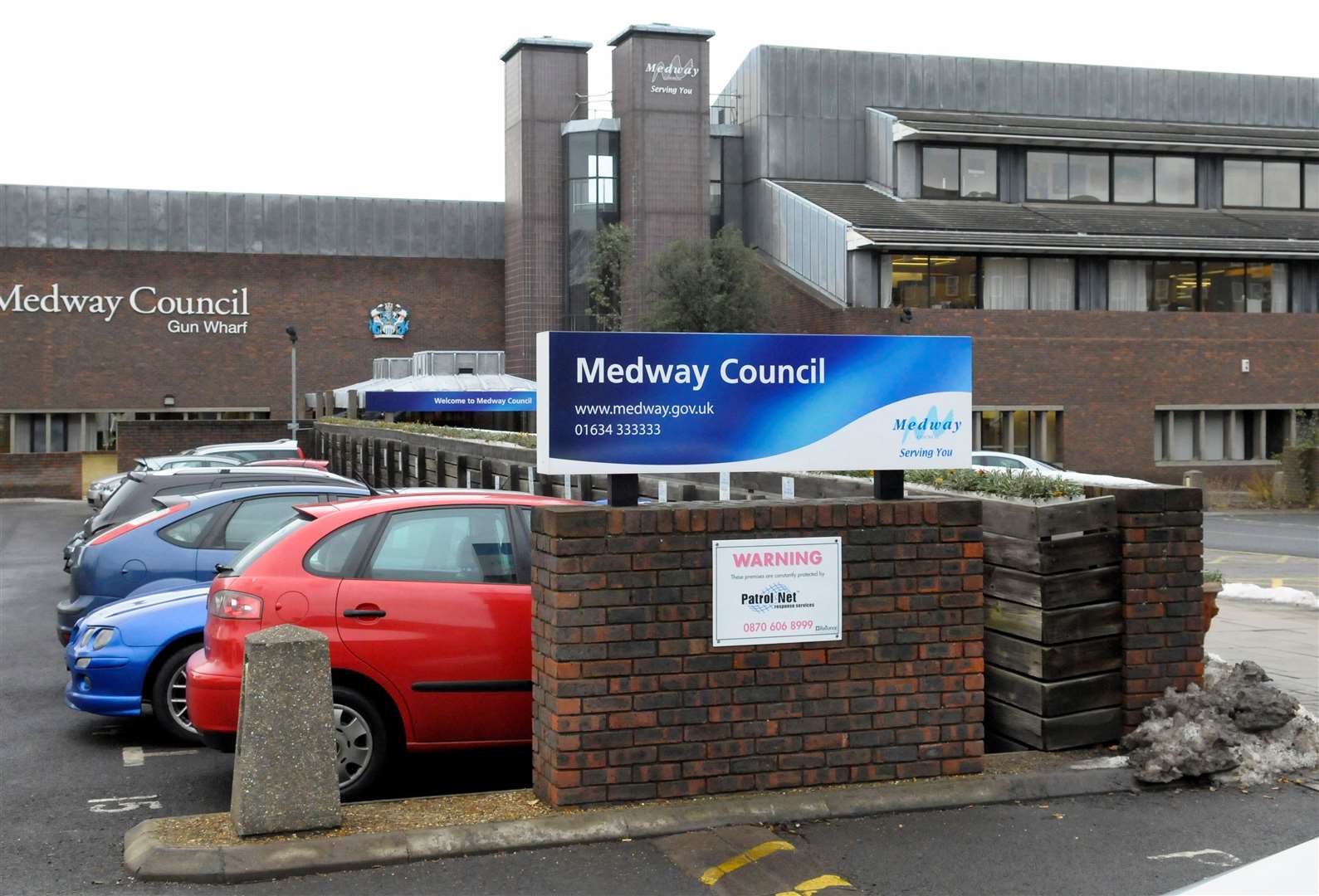 Medway Council offices at Gun Wharf, Dock Road, Chatham.