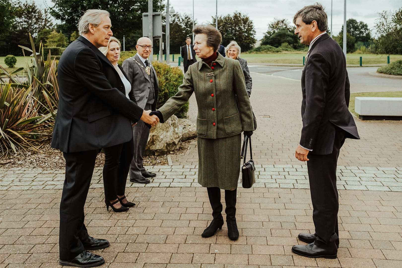 Princess Anne visited The Royal Harbour Academy, Ramsgate. Picture: Matt Ebbage Photography