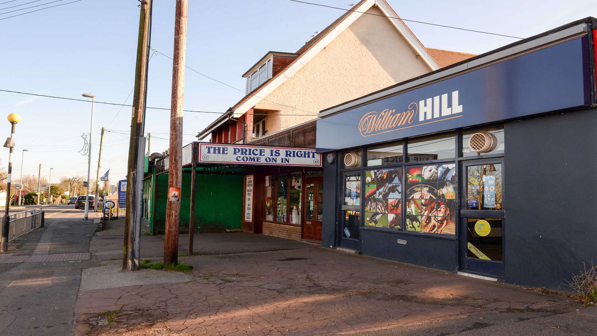 William Hill's office in Leysdown