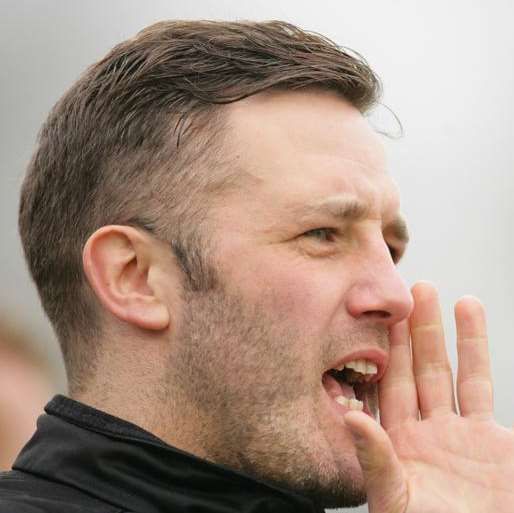 Maidstone manager Jay Saunders Picture: Martin Apps