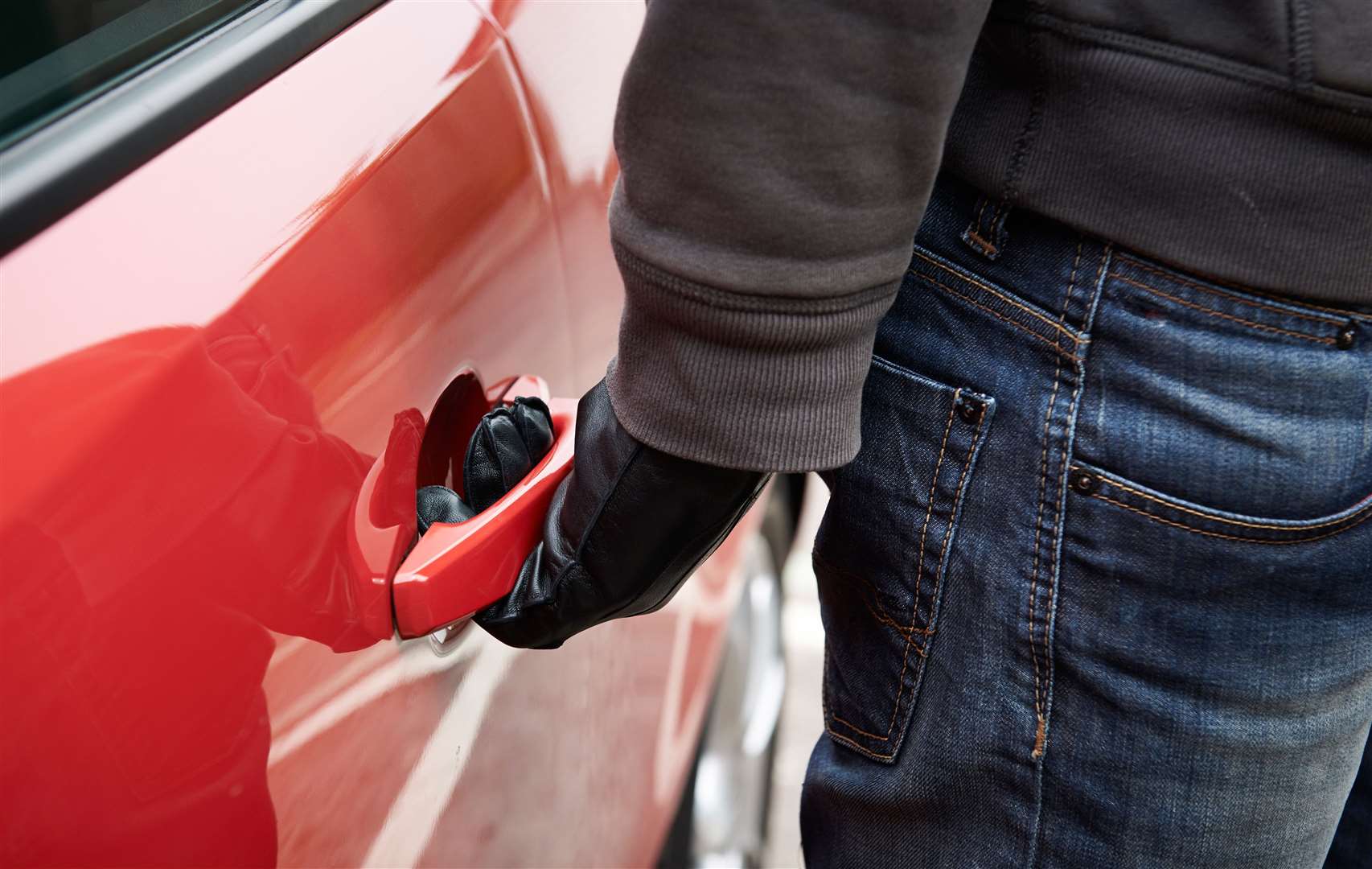 A man has been arrested after reports of vehicles being broken into in Folkestone. Stock picture