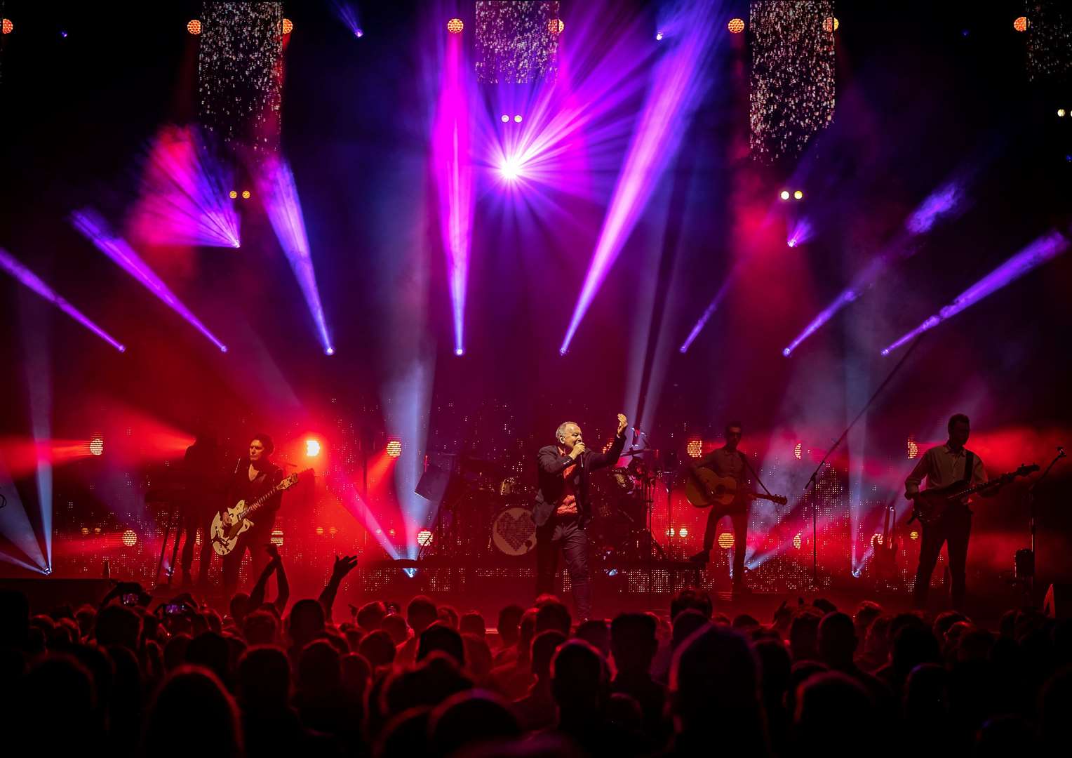 Simple Minds are fresh off a string of shows in big European arenas. Picture: Thorsten Samesch