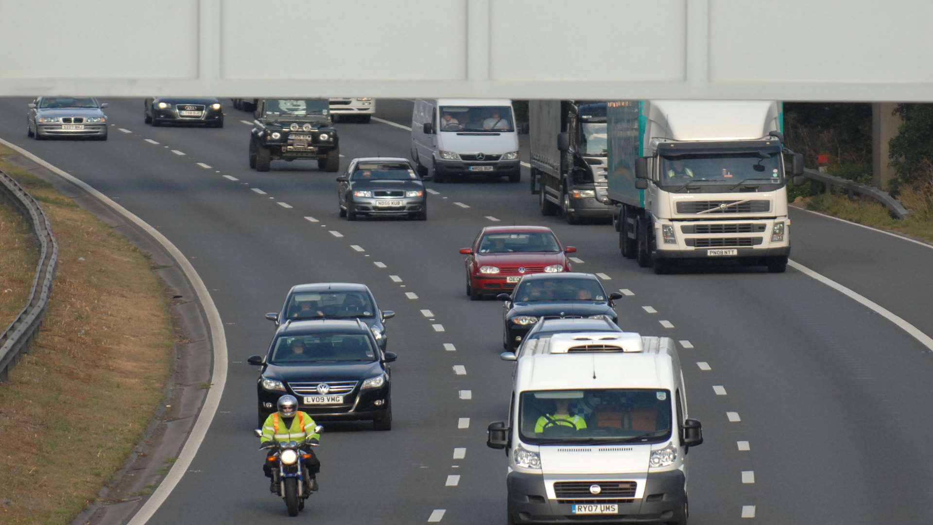 The M20 near junction 4