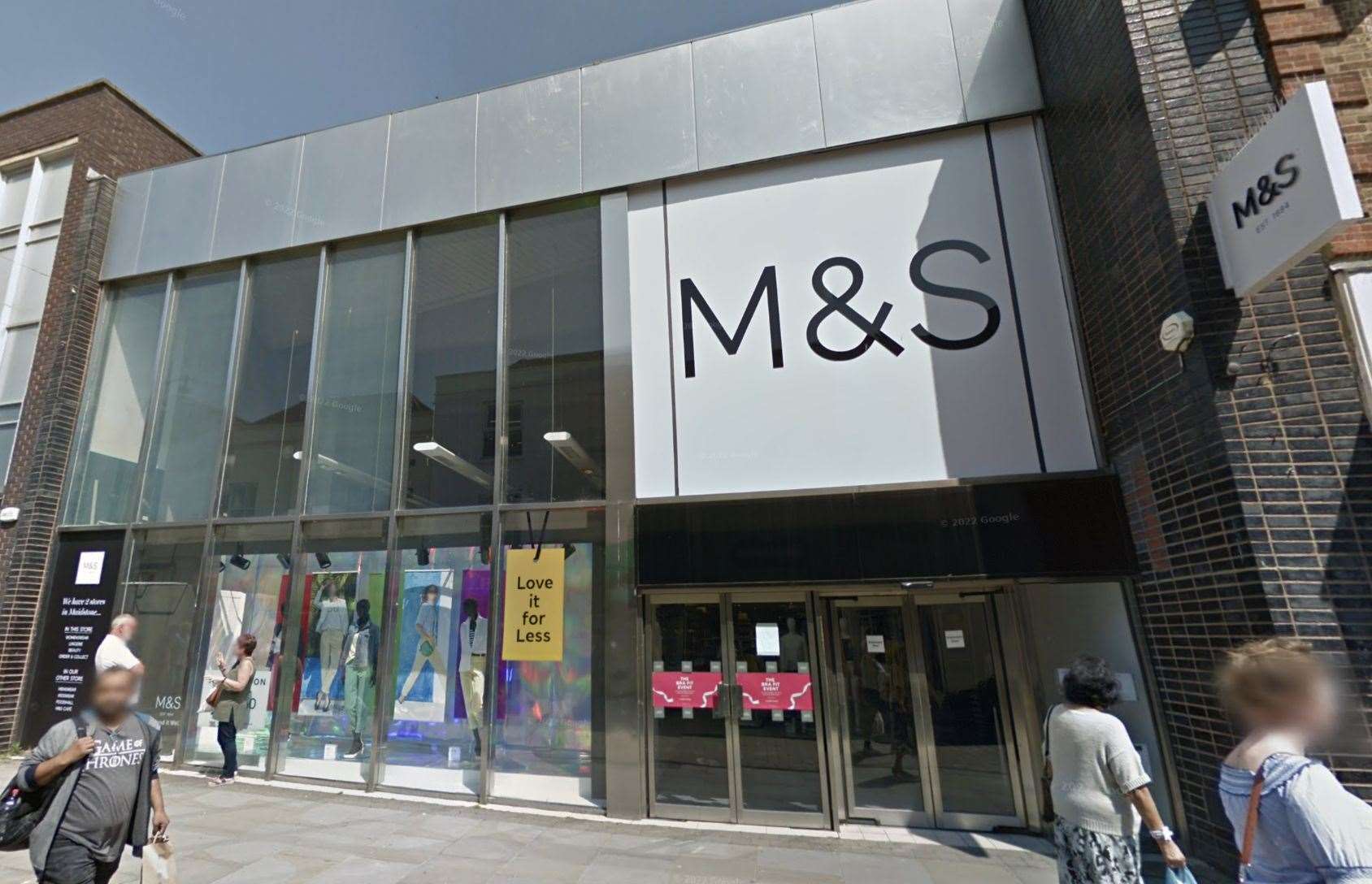 The smaller M&S unit in Week Street, Maidstone, when it was still open. Picture: Google