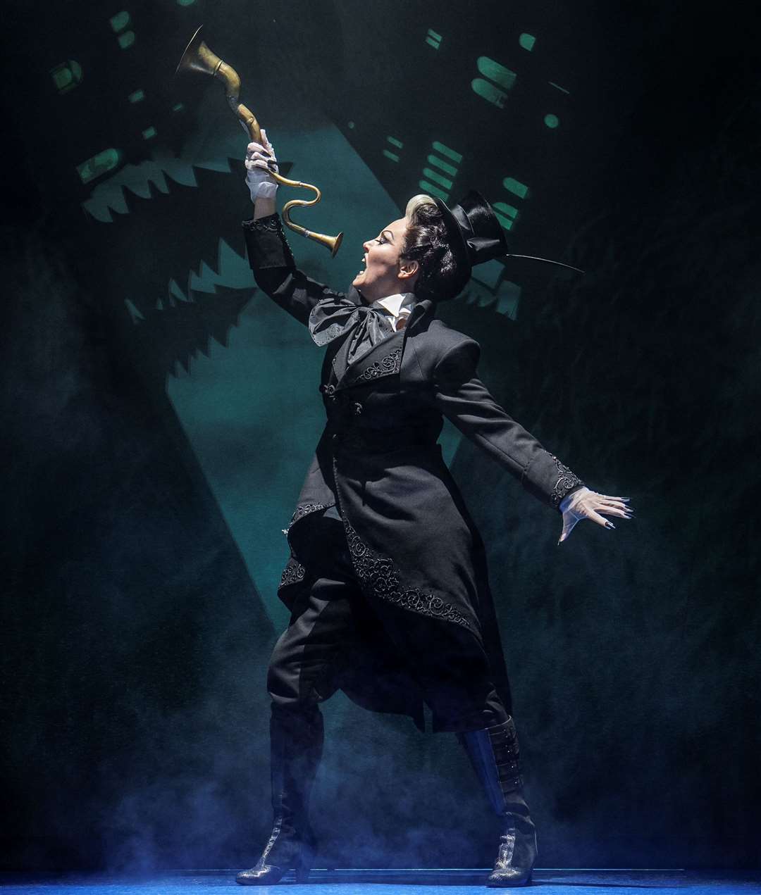 Charlie Brooks is just perfect as the Childcatcher. Picture: Paul Coltas