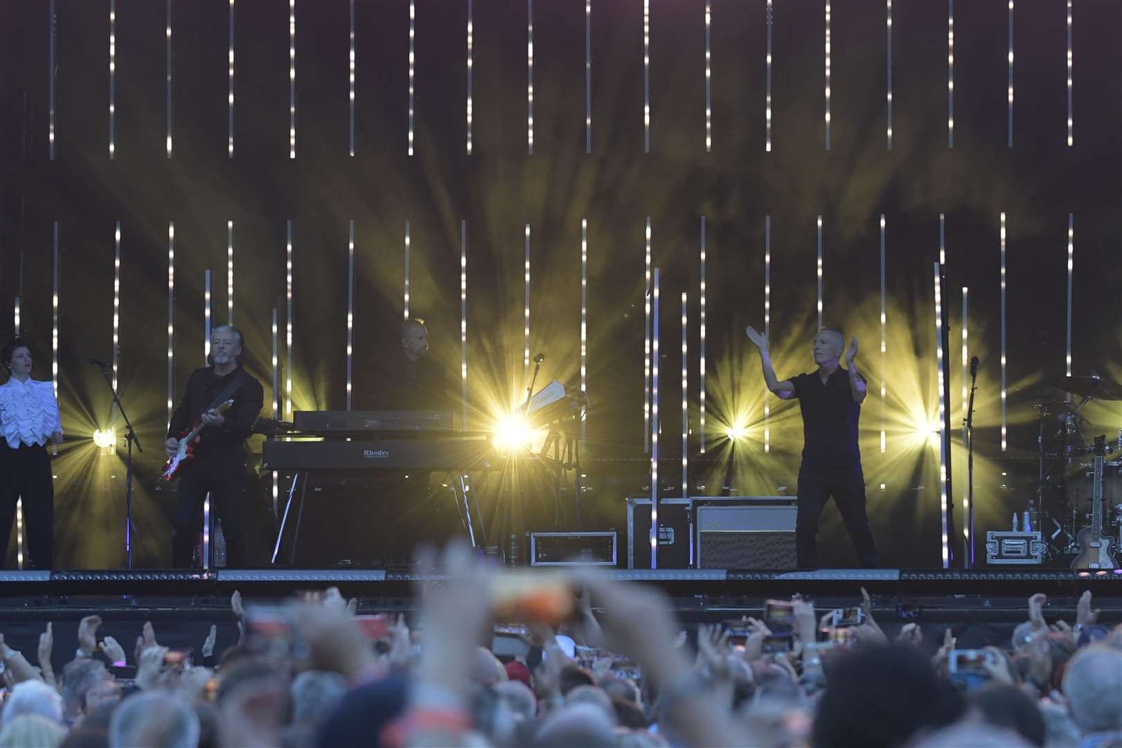 Tears for Fears last played at Canterbury in 2019 .Picture: Barry Goodwin.