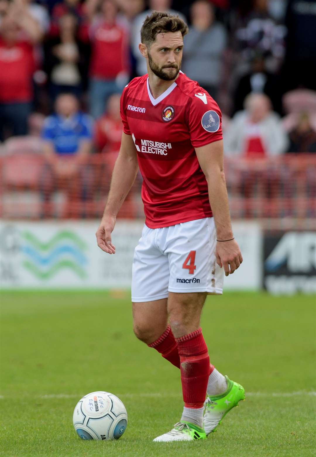 Dean Rance – the experienced midfielder has signed for Folkestone this week. Picture: Andy Payton