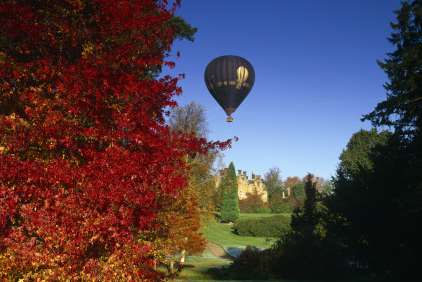 Scotney Castle in the autumn