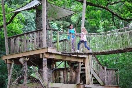 Groombridge Place also has an outdoor playground and woodland areas for children to explore. Picture: Groombridge Place