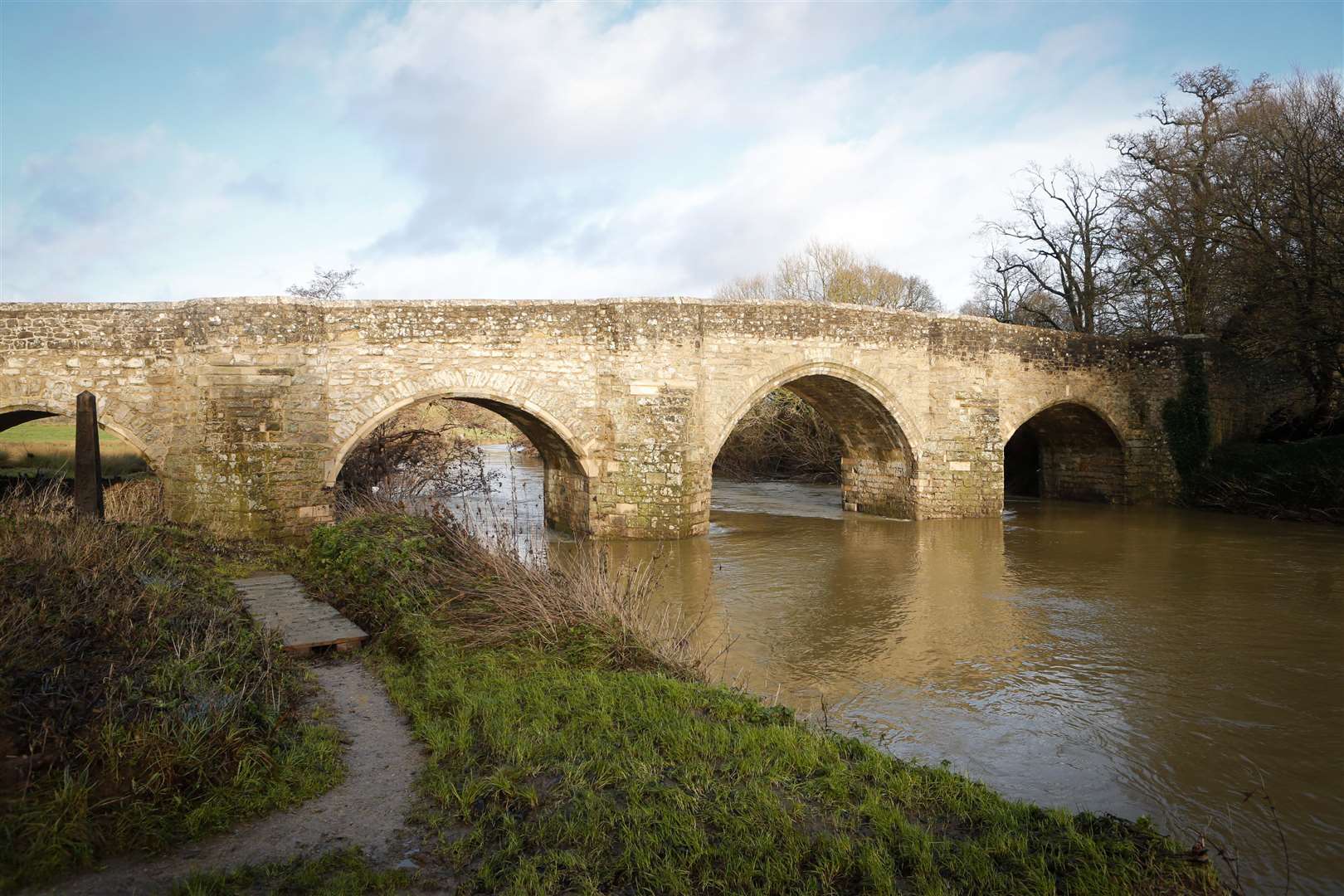 Teston Bridge. Picture by: Matthew Walker FM2968597 (5979002)