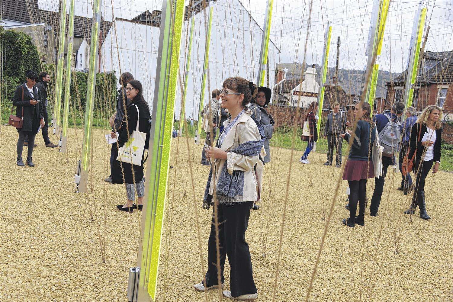 A Triennial artwork on the Old Gasworks site by Folkestone-born Jyll Bradley