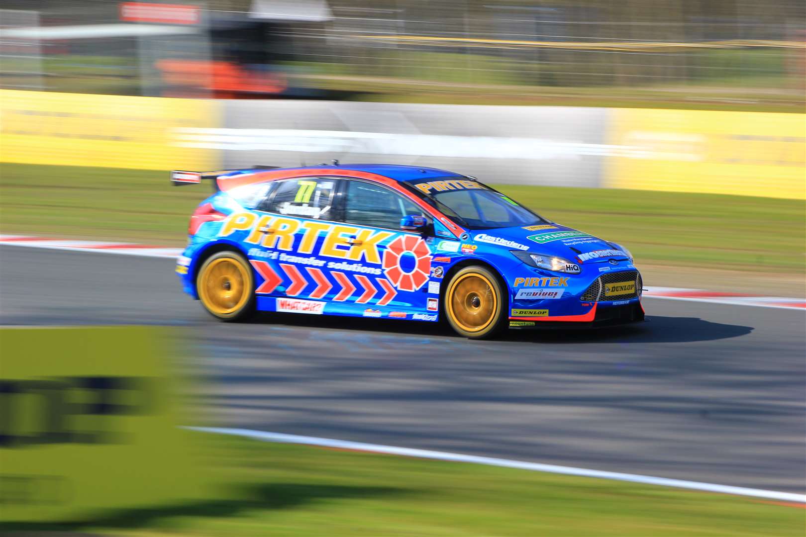 2013 champion Andrew Jordan made his Motorbase debut. Picture: Joe Wright