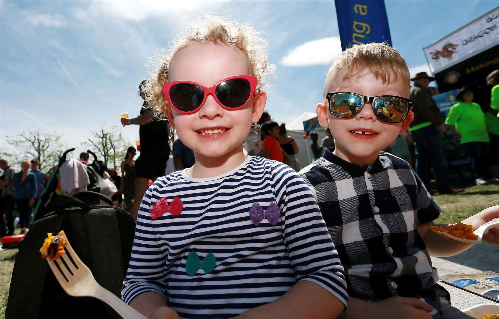 The whole family can enjoy the festival's sweet and savoury treats and take part in the family-friendly activities. Picture: Phil Lee