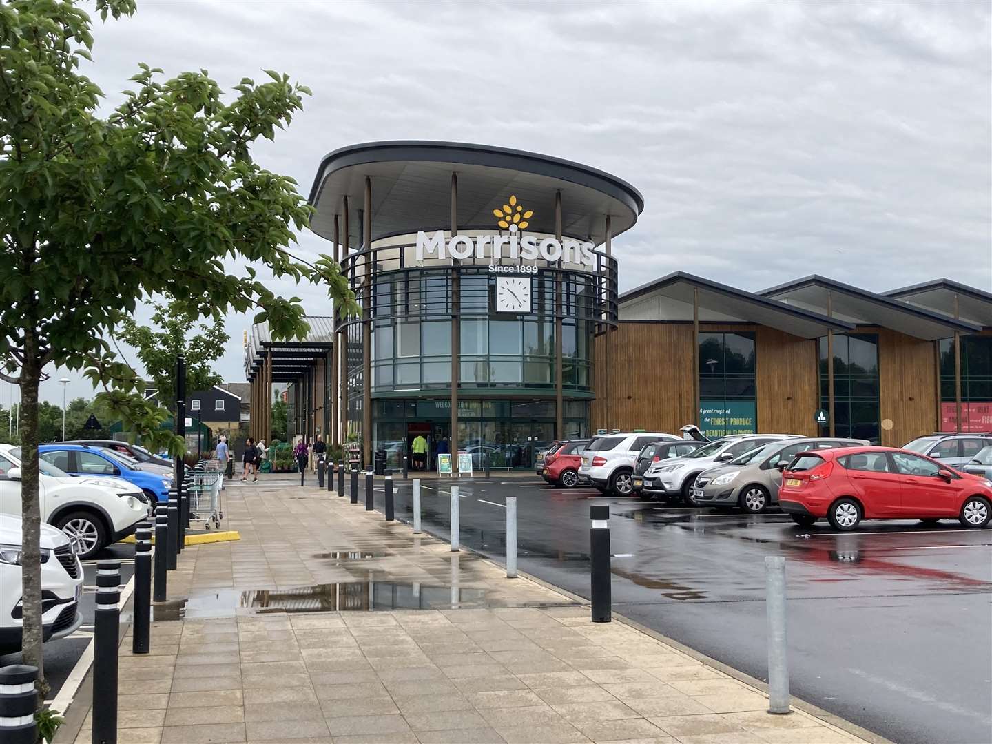 Passersby jumped to the aid of the young boy outside Morrisons supermarket in Mill Way, Sittingbourne. Picture: John Nurden