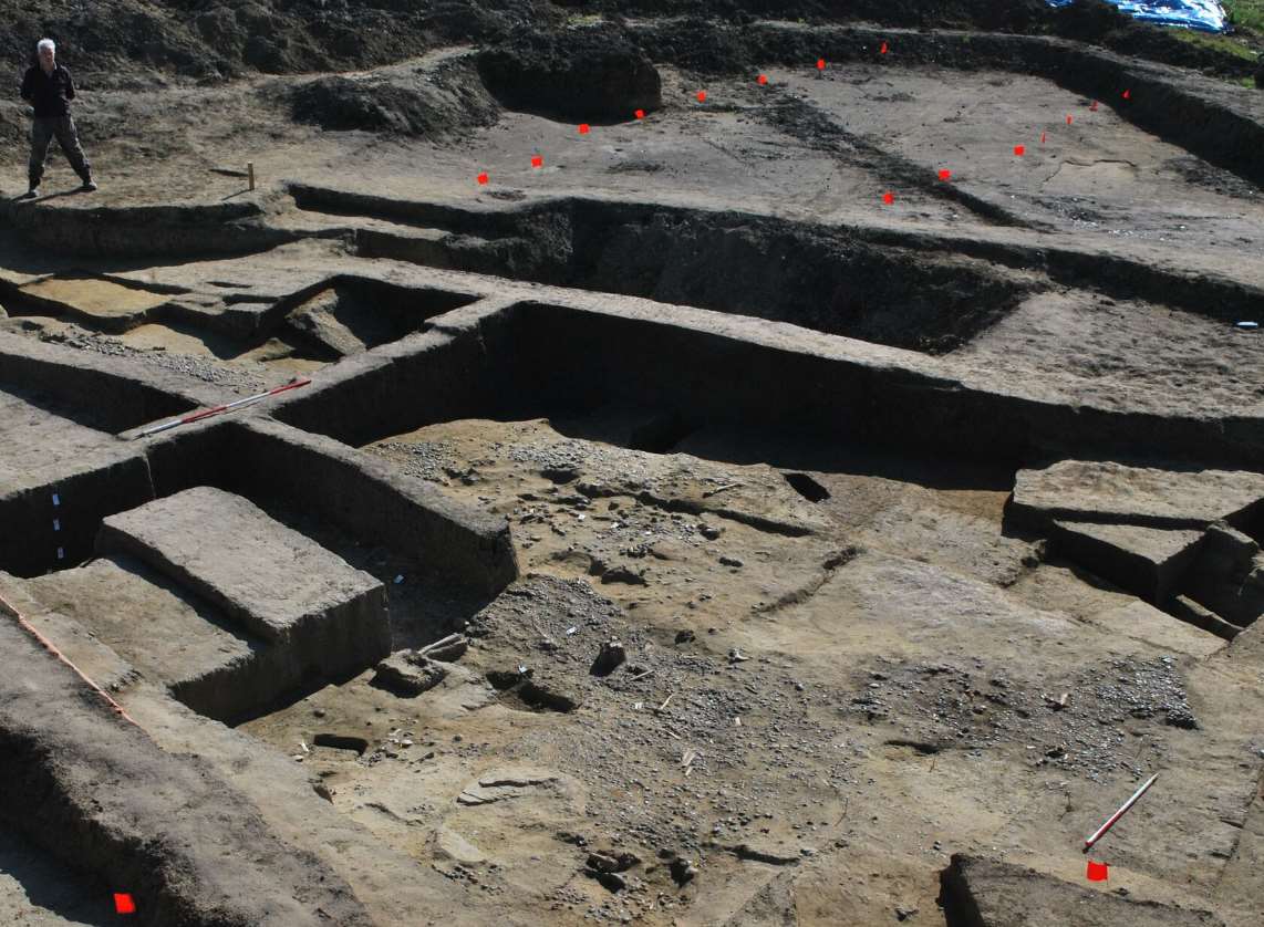 Excavation at Ebbsfleet near Ramsgate. Picture: SWNS