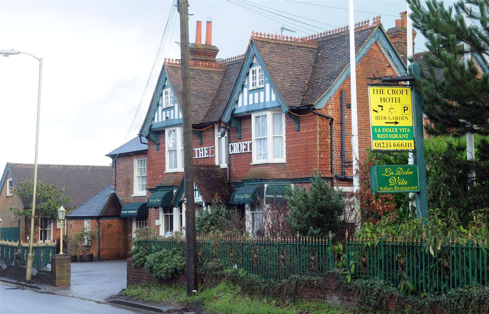 The Croft - pictured here in 2014 - was snapped up by the Bensleys in early 2018