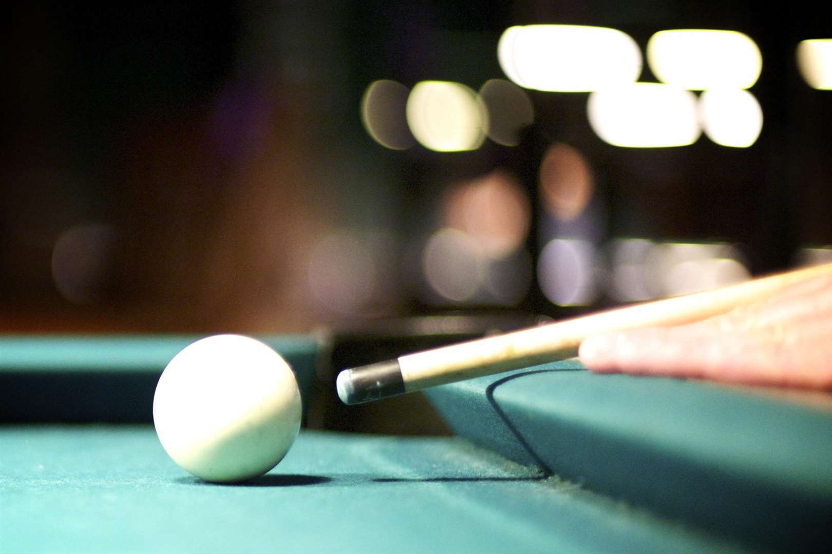 Pool cue. Picture: Ed Schipul