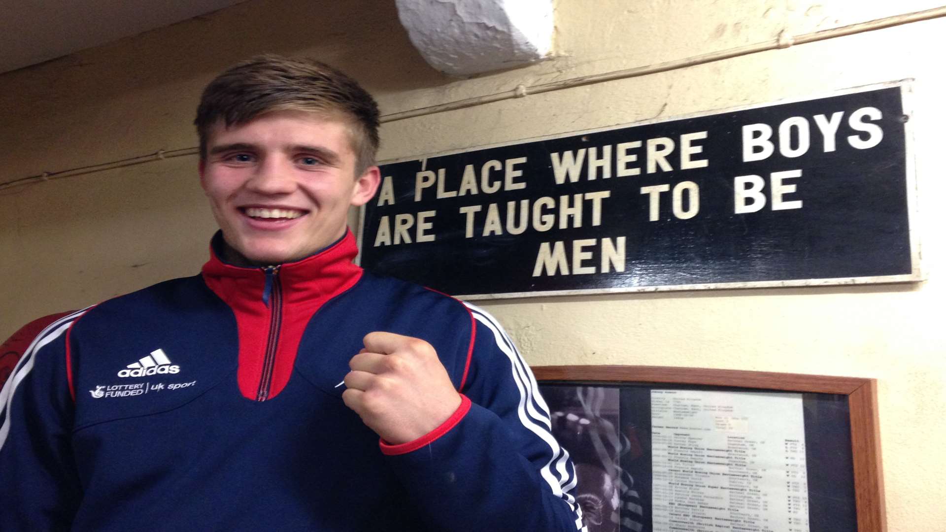 St Mary's ABC boxer Dan Woledge