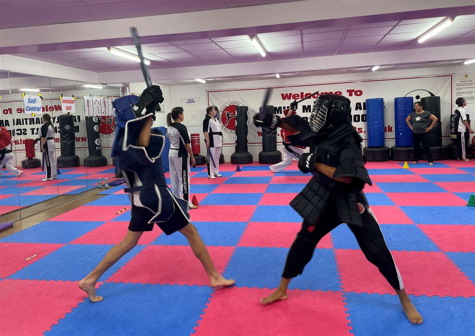 Stick Fighting involves using wooden sticks to fight with