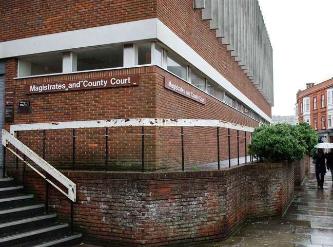 Finlay Acaster appeared at Margate Magistrates' Court