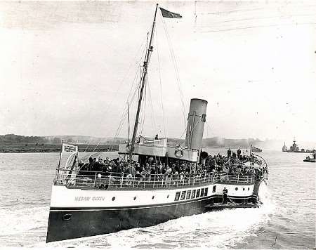 Will we ever see her like this again? The Medway Queen on a pleasure cruise