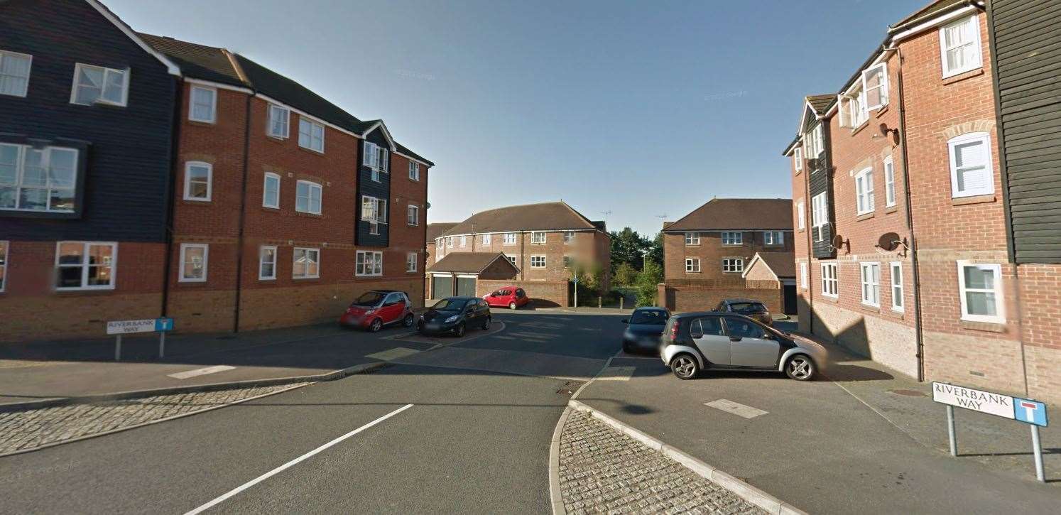 Riverbank Way, Ashford. Credit: Google Maps (9105275)