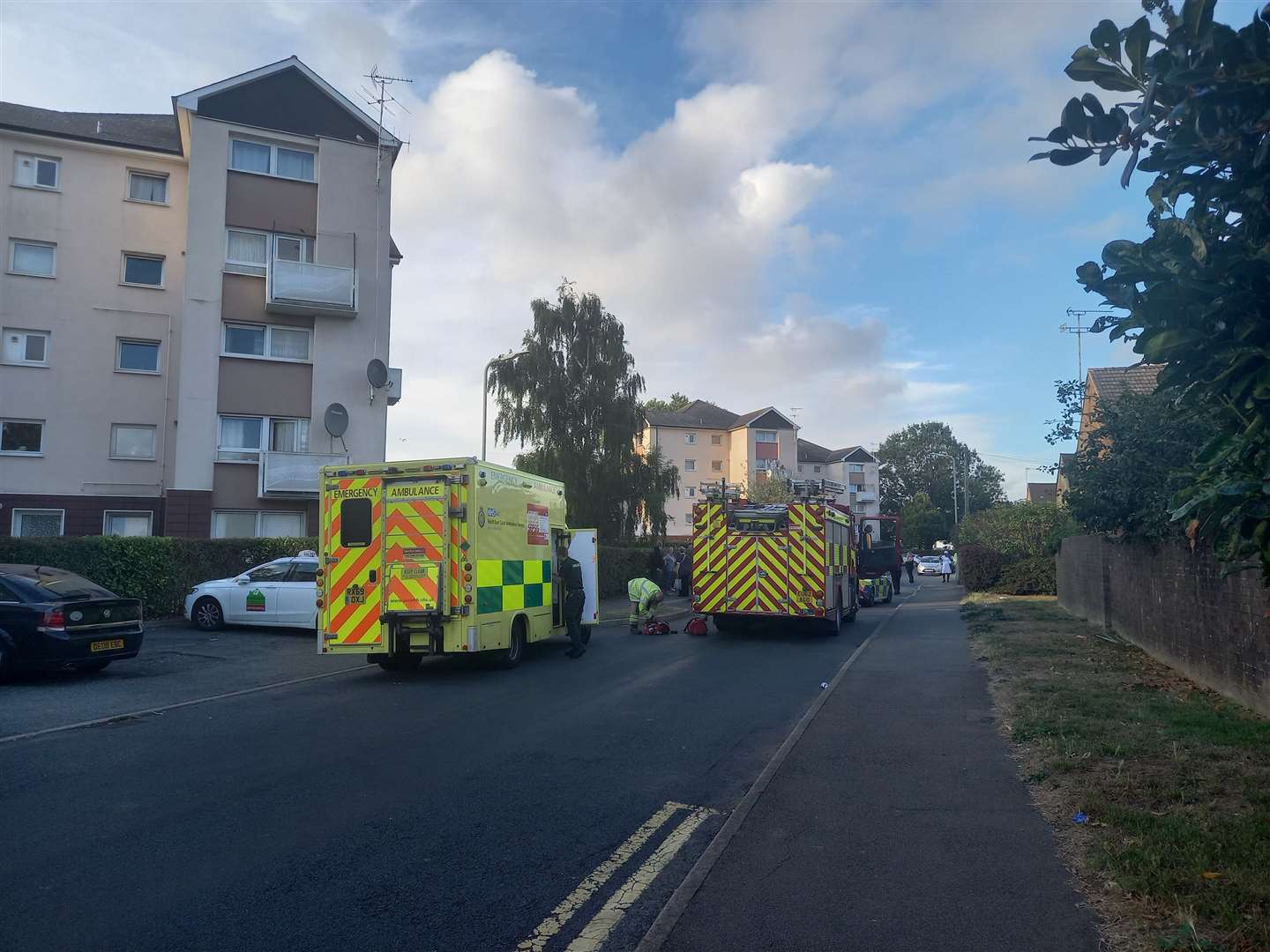 Bybrook Road was closed as a result of the crash