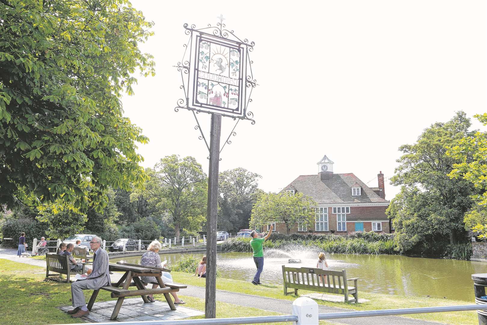 Goudhurst has pretty scenery and lots of history