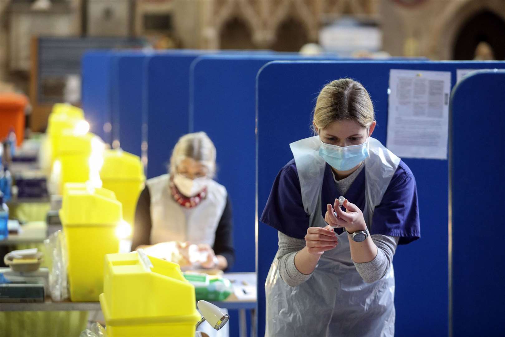 Those in Whitstable aged 18 or over are now being offered the chance to book a jab. Picture: PA Media