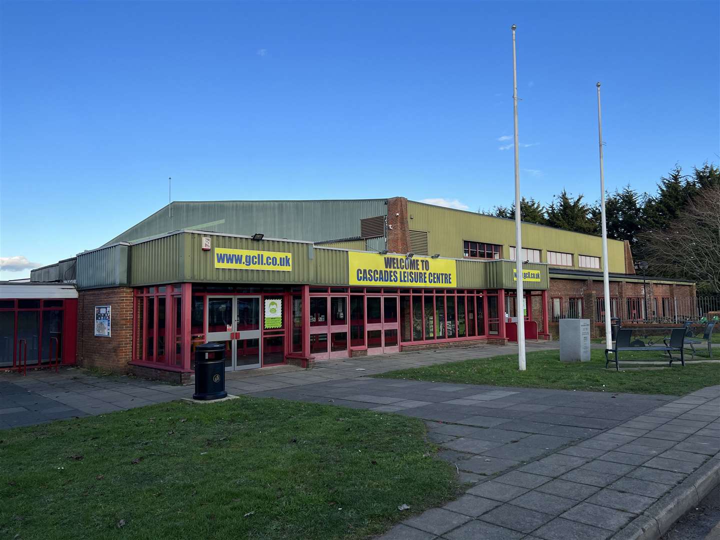 The current Cascades Leisure Centre