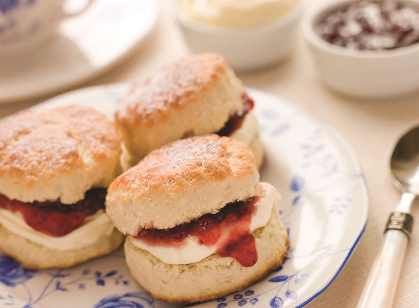 Stock image. The scones were 'rock hard'.