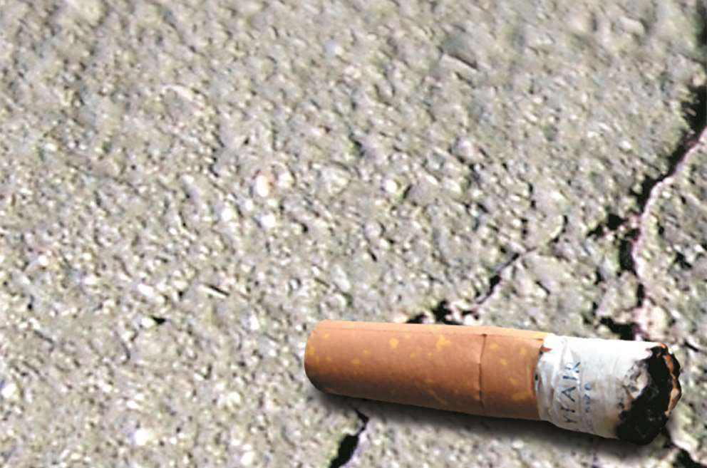 Cigarette butt