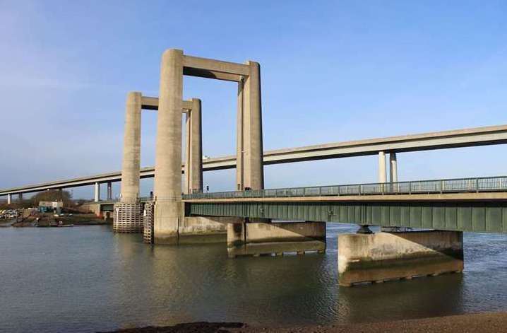 The Kingsferry Bridge connects Sheppey and Sittingbourne via the A249. Picture: Stock image