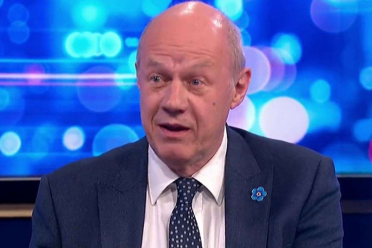 Ashford MP Damian Green. Picture: ITV/Twitter