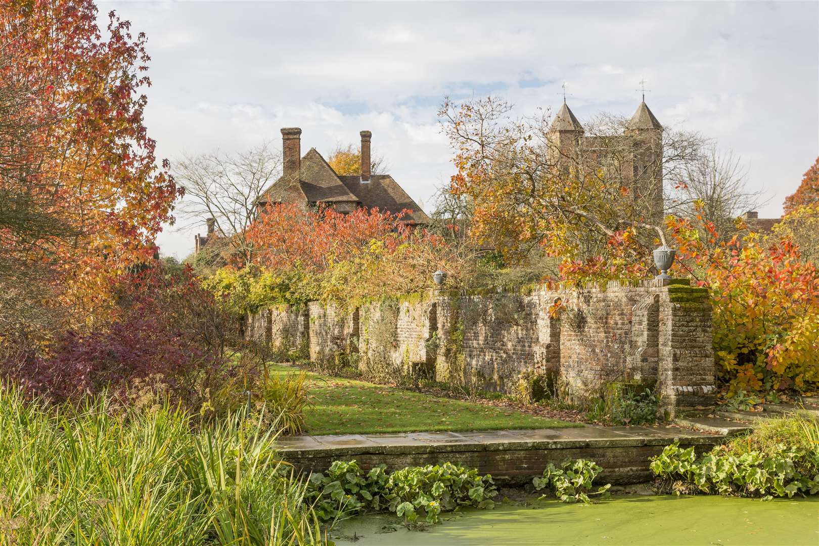 Vita Sackville-West's famous gardens at Sissinghurst. Picture: ©National Trust Images/James Dobson