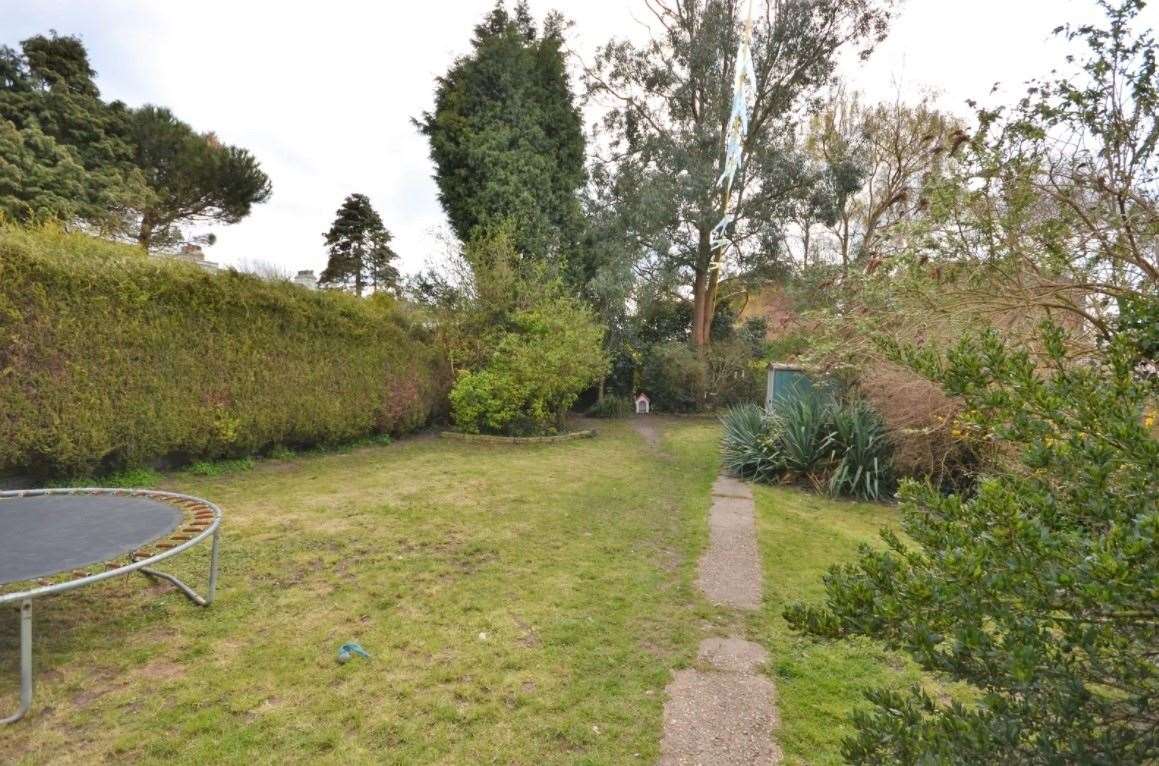 The property includes a good-sized conservatory and garden. Picture: Zoopla / Andrew & Co