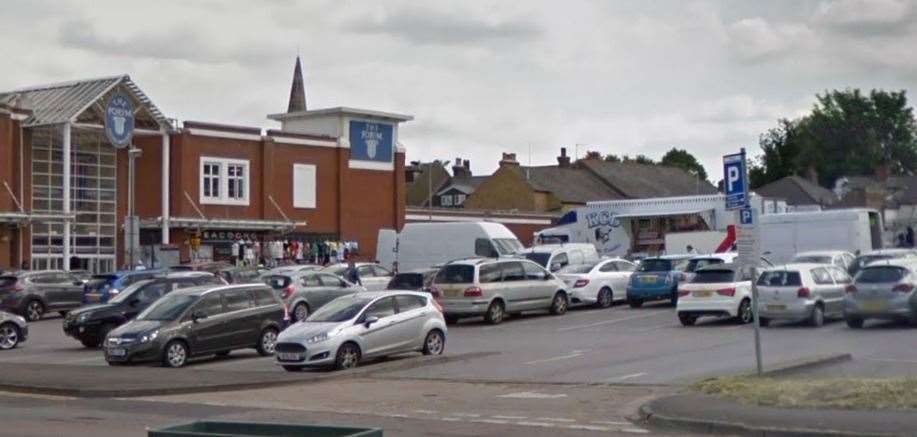 Before: The Travelodge Hotel and cinema site was just a car park