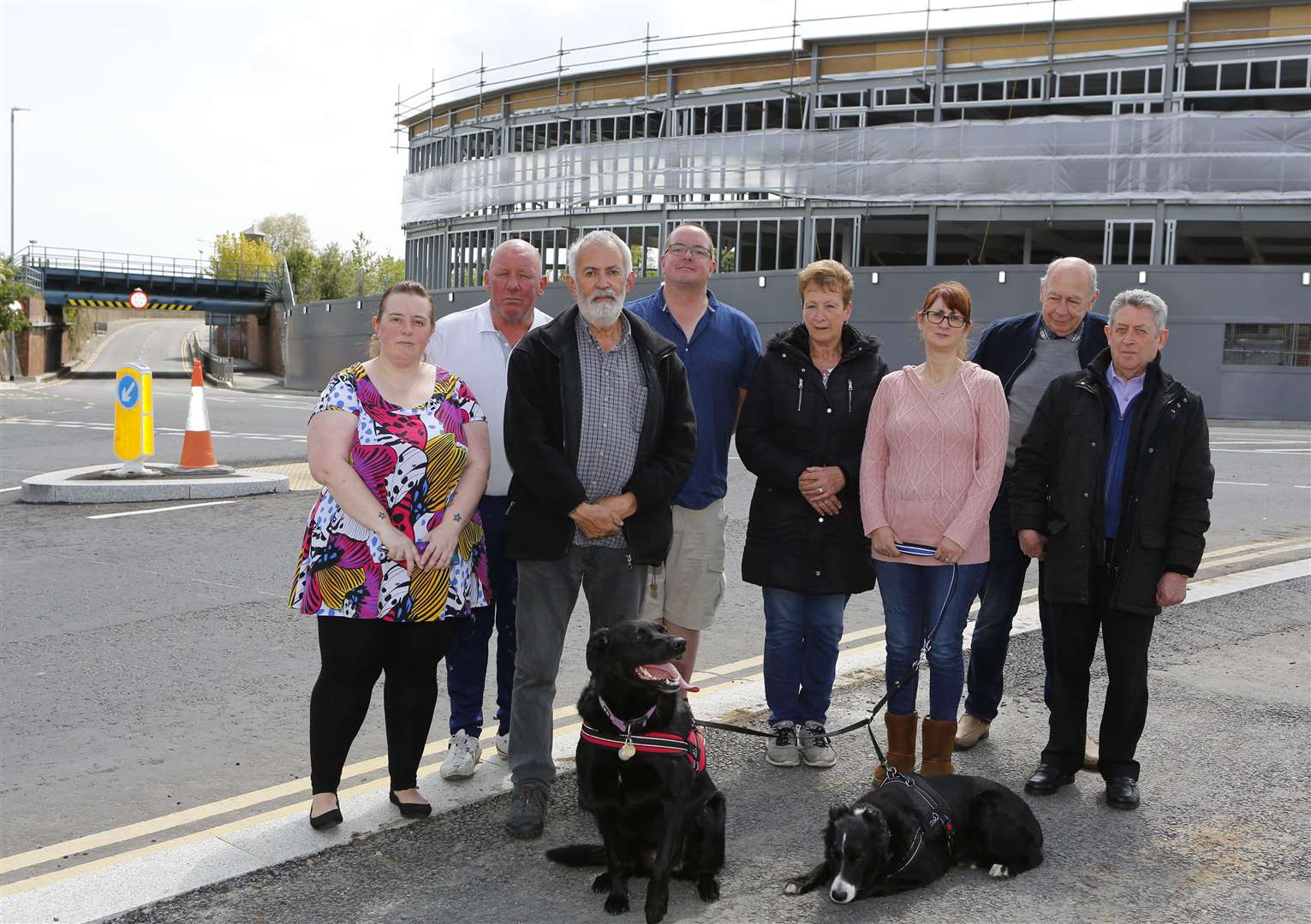 Residents from Newtown and South Willesborough pictured in May. Picture: Andy Jones