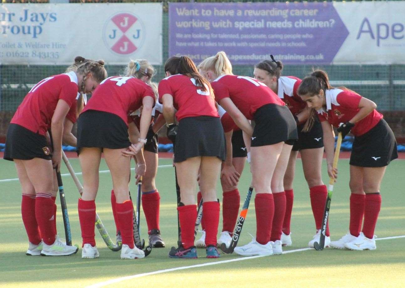 Holcombe play Beeston at the National Stadium today (Monday) Picture: Holcombe Hockey Club / Becci Woodhead