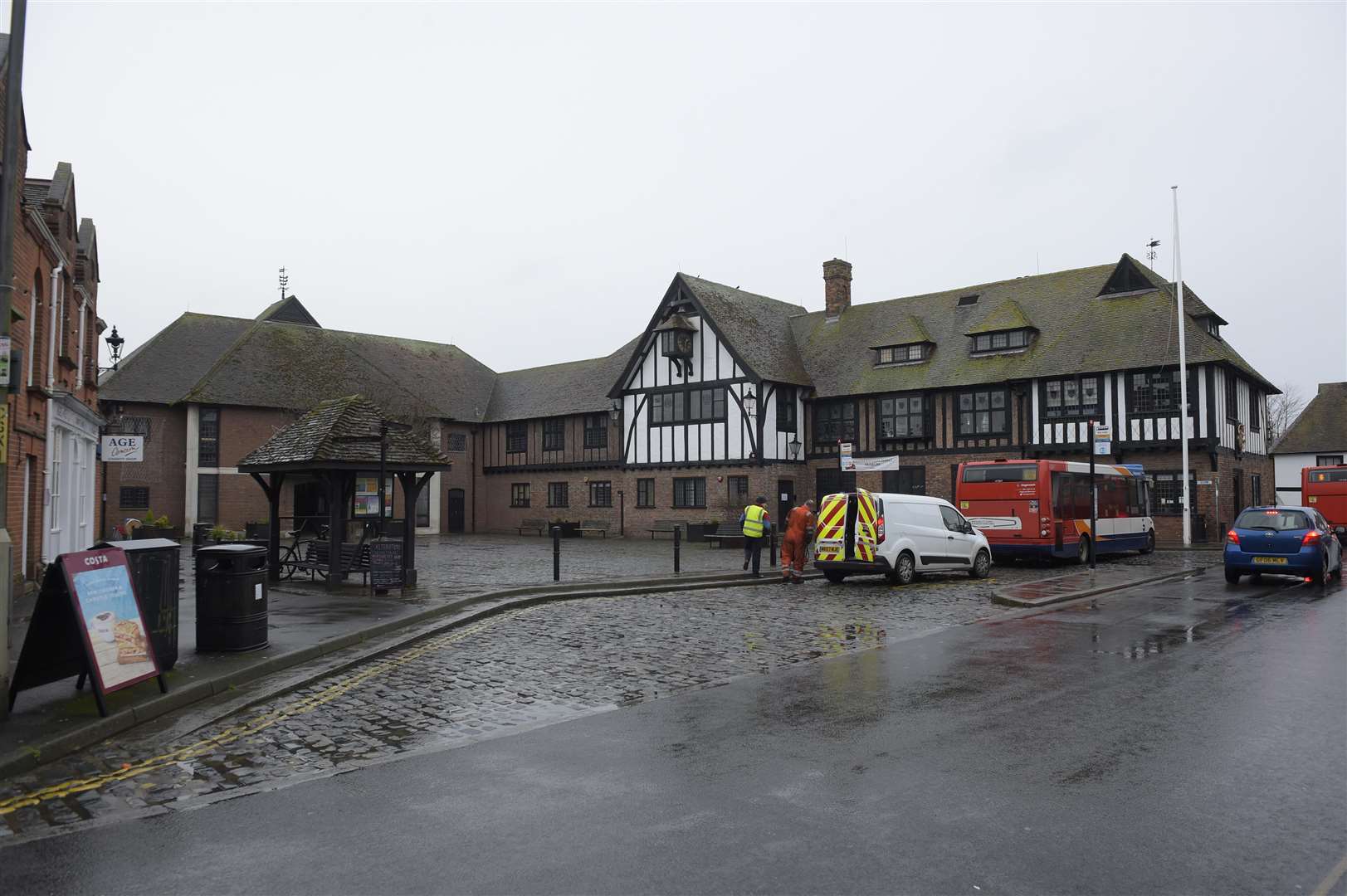 The £1million plus project will modernise the forecourt in a bid to help tourism. Picture: Tony Flashman