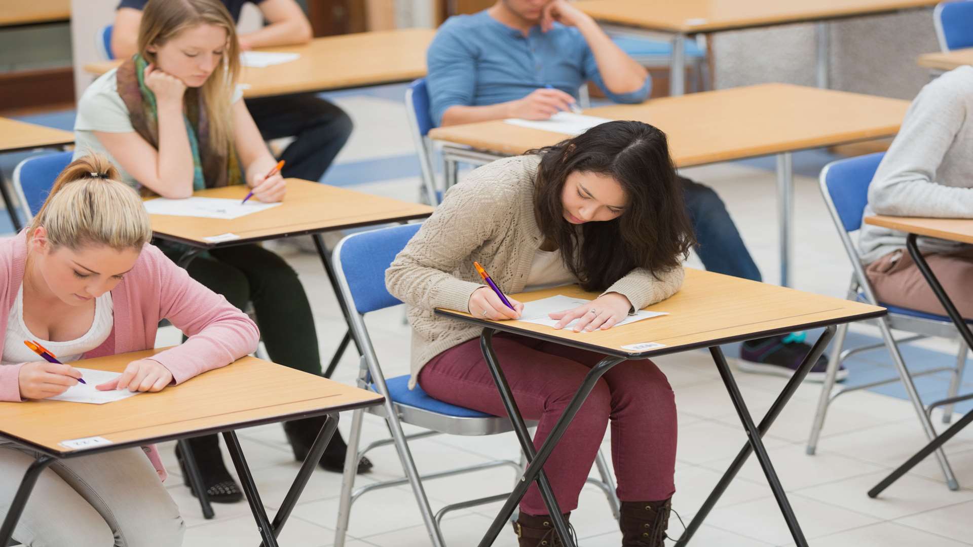 Pupils are being excluded from school if their exams aren't good enough, according to parents. Stock pic