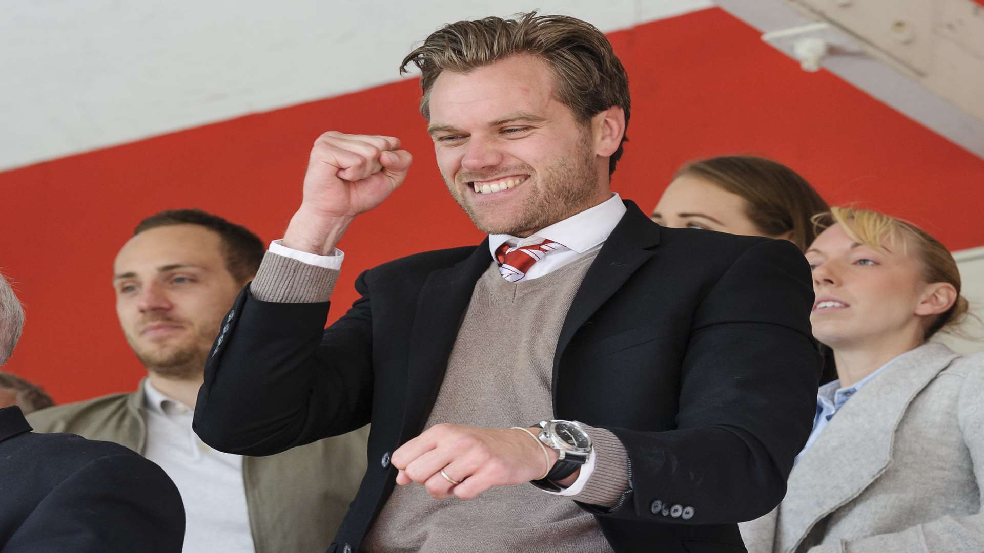 Ebbsfleet boss Daryl McMahon Picture: Andy Payton