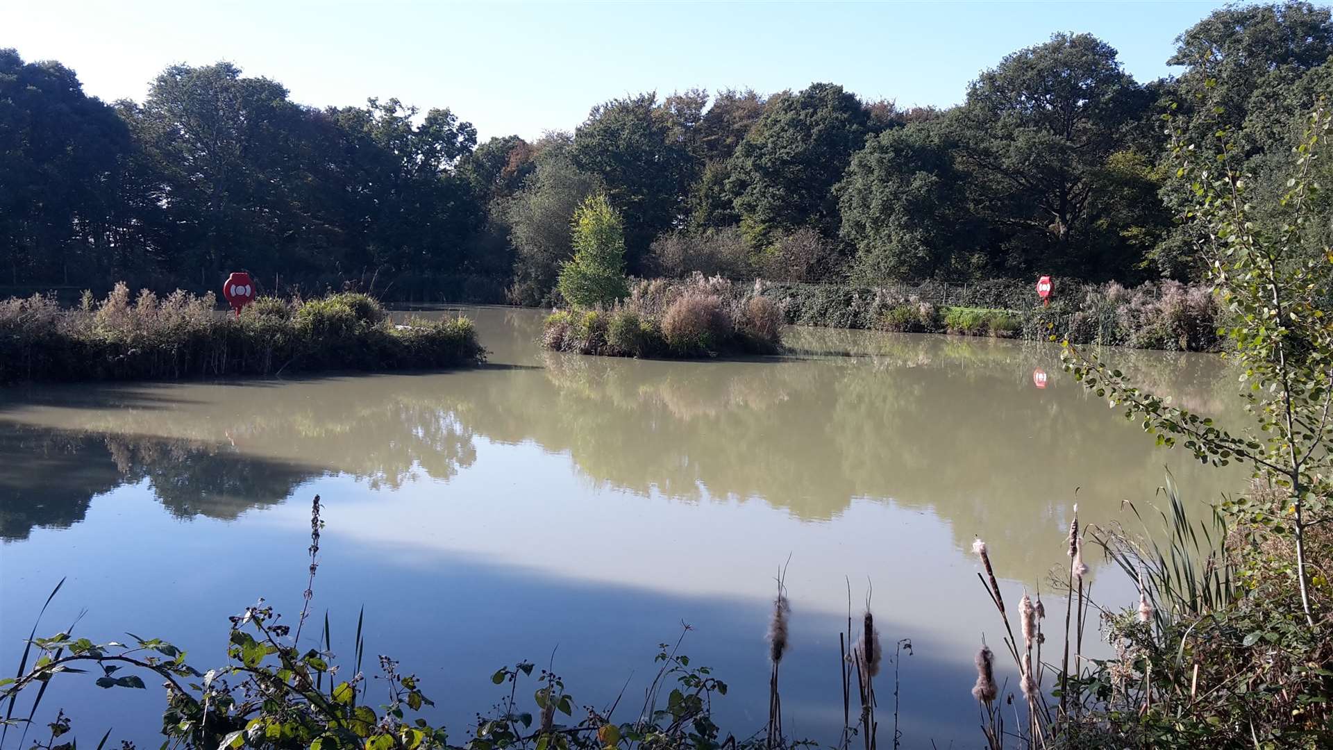 Young people were caught illegally fishing in nearby Coombewood Fishery. Picture: Alex Moulang