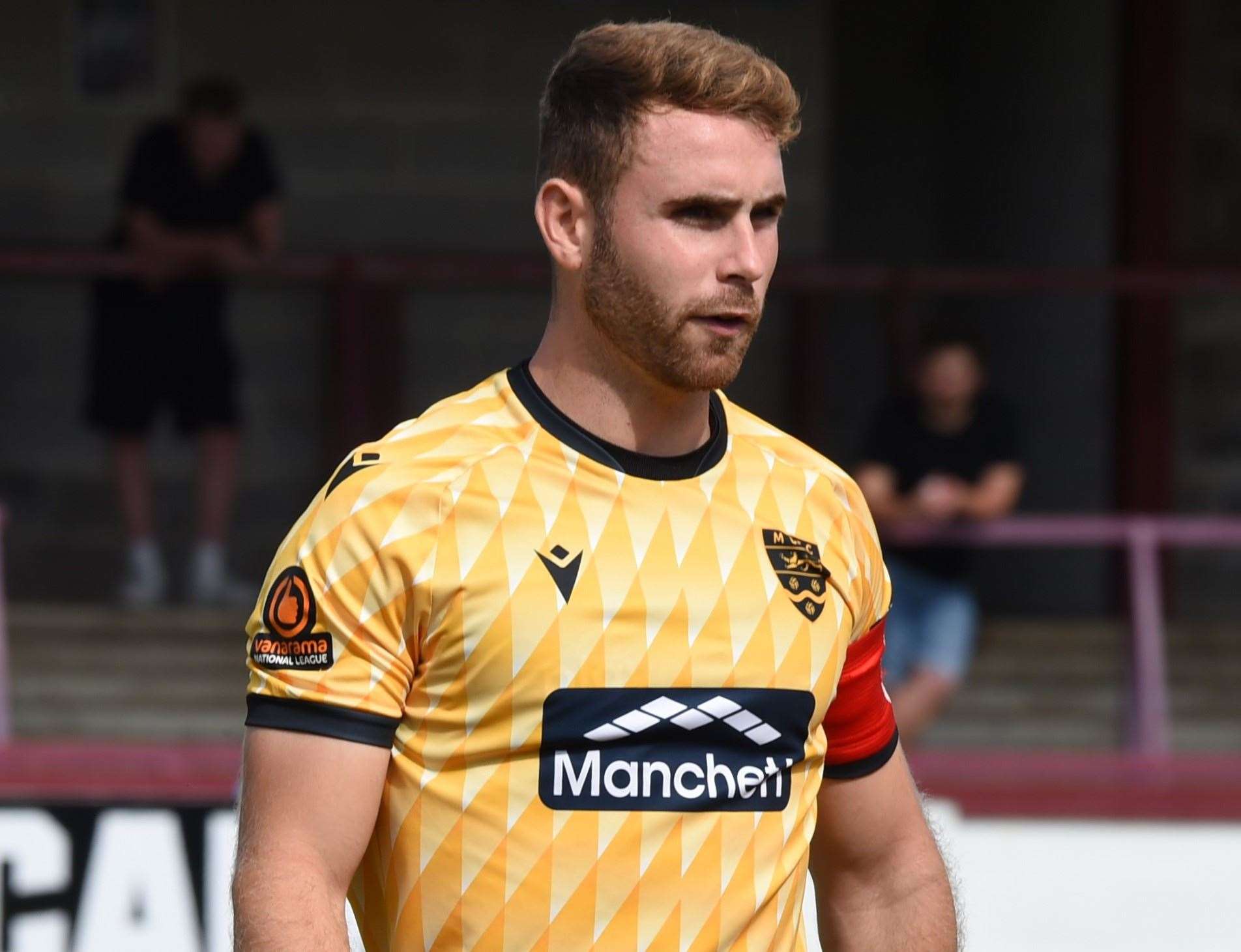 Maidstone United defender George Fowler. Picture: Steve Terrell