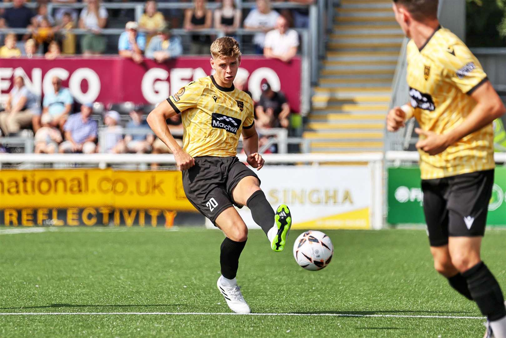 Maidstone United defender Sam Smith. Picture: Helen Cooper