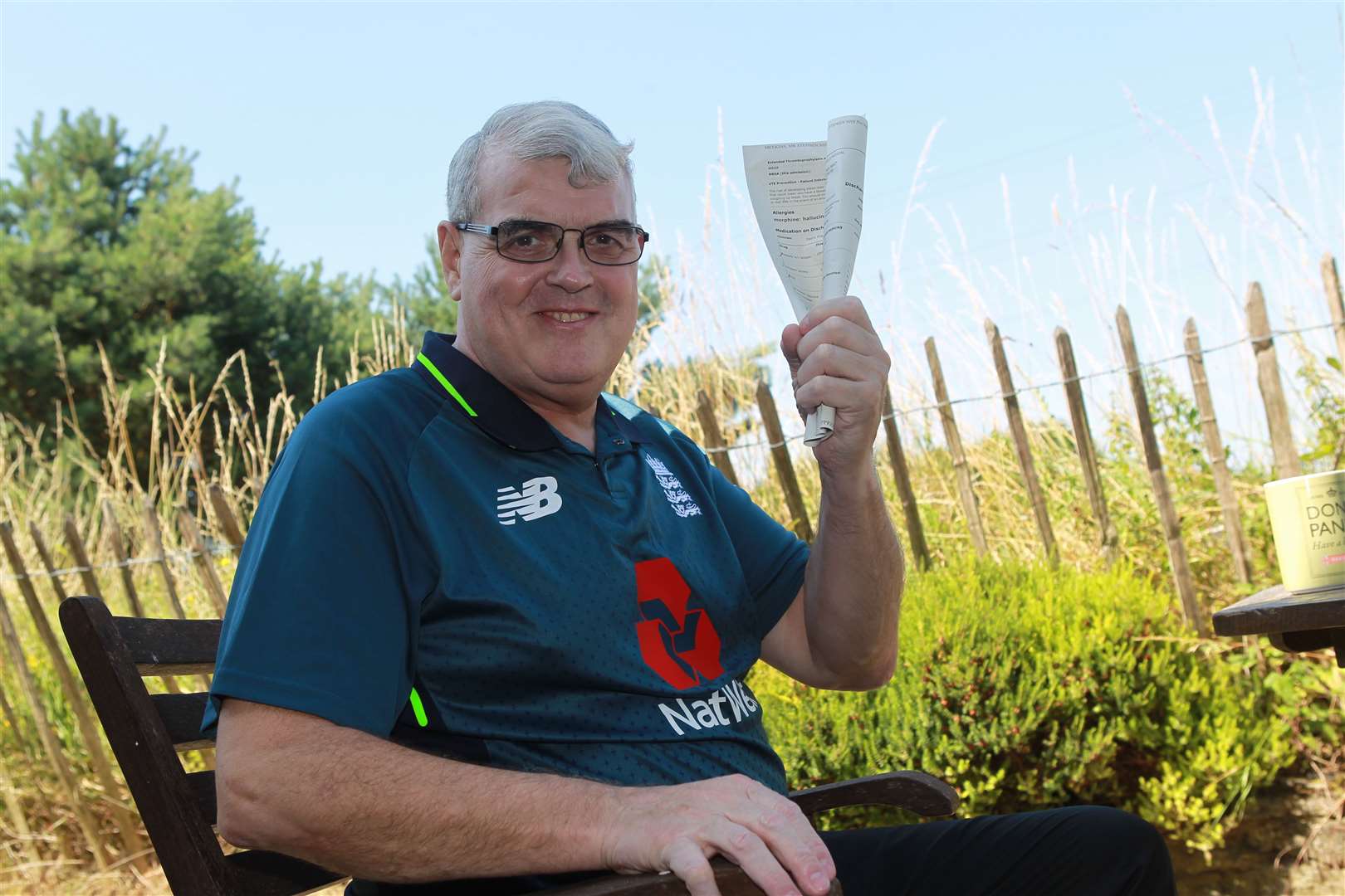 Stephen Meekins wants to thank the doctor and nurse who saved him from being paralysed after being diagnosed with prostate cancer. Picture: John Westhrop (14188235)