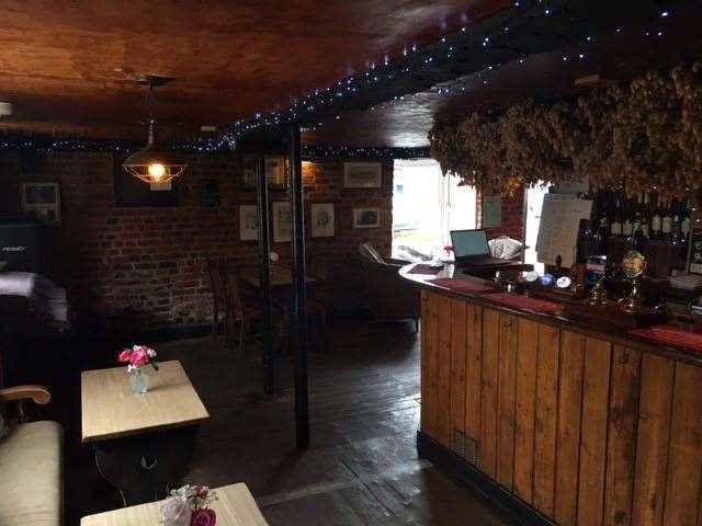 Low ceilings and small windows mean the pub is fairly dark inside but it’s perfect for a busy Saturday when we can eventually get back to ‘normal’ pub evenings