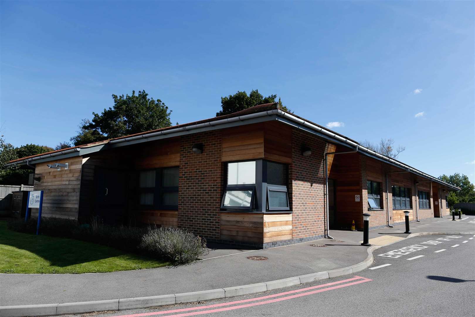 The Maidstone Birthing Centre at the back of Maidstone Hospital, near to where the accident happened